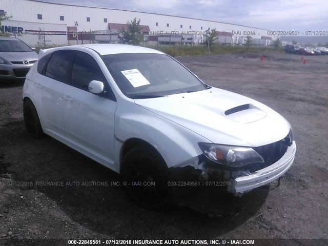 JF1GR89648L833696 - 2008 SUBARU IMPREZA WRX STI WHITE photo 1