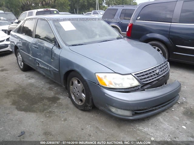 4T1BF28B34U365730 - 2004 TOYOTA AVALON XL/XLS BLUE photo 1