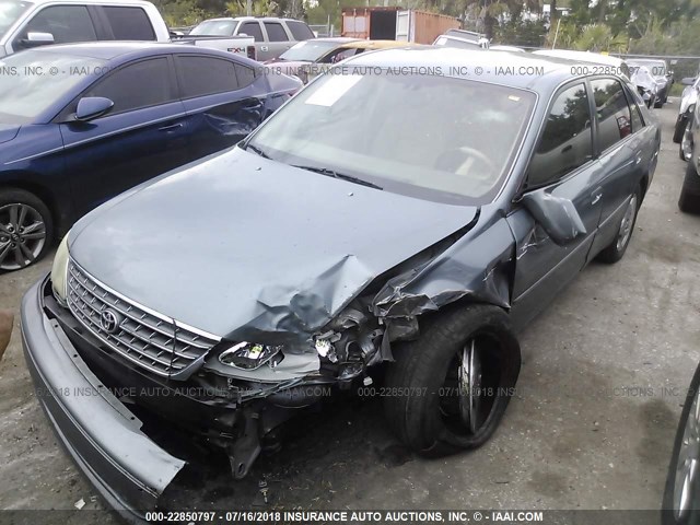 4T1BF28B34U365730 - 2004 TOYOTA AVALON XL/XLS BLUE photo 6