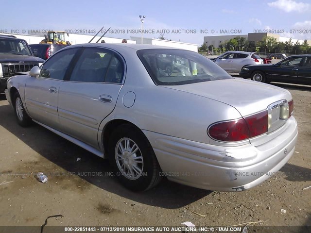 1G4HP52K53U148874 - 2003 BUICK LESABRE CUSTOM SILVER photo 3