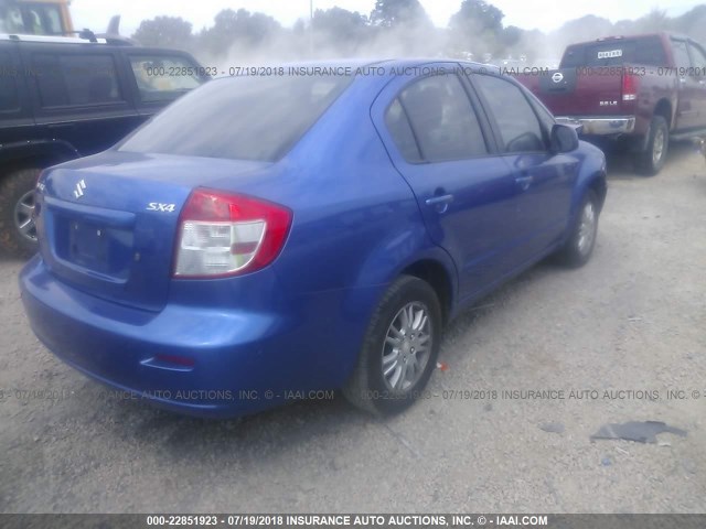 JS2YC5A36D6102816 - 2013 SUZUKI SX4 LE BLUE photo 4