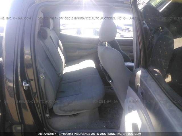 5TELU42NX8Z502415 - 2008 TOYOTA TACOMA DOUBLE CAB 黑色 照片 8