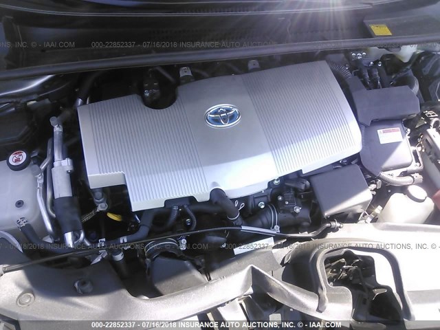 JTDKARFP1H3003773 - 2017 TOYOTA PRIUS PRIME  银色 照片 10