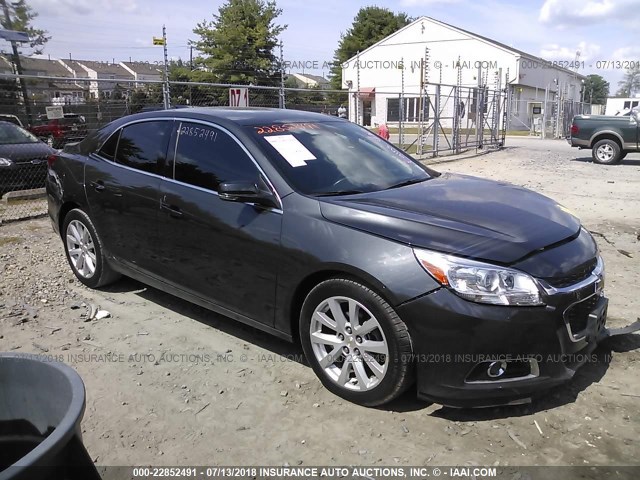 1G11D5SL0FF228463 - 2015 CHEVROLET MALIBU 2LT GRAY photo 1