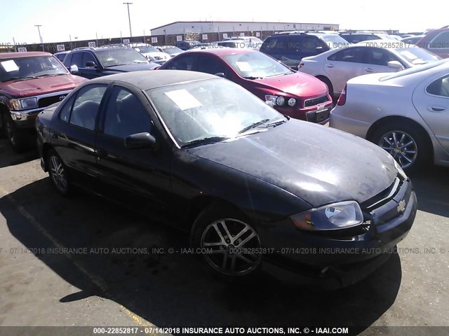 1G1JH54F947189634 - 2004 CHEVROLET CAVALIER LS SPORT BLACK photo 1