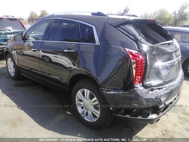 3GYFNBE32ES596118 - 2014 CADILLAC SRX LUXURY COLLECTION GRAY photo 3