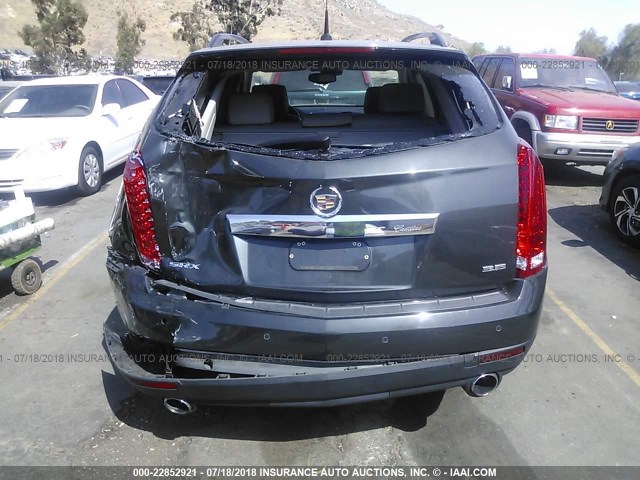 3GYFNBE32ES596118 - 2014 CADILLAC SRX LUXURY COLLECTION GRAY photo 6