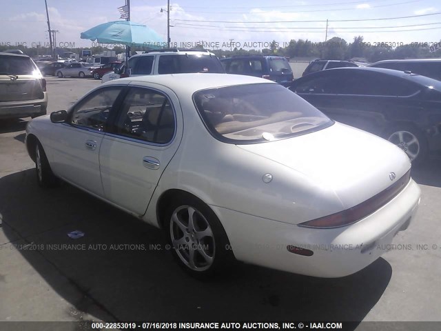 JNKAY21D4VM404265 - 1997 INFINITI J30 CREAM photo 3