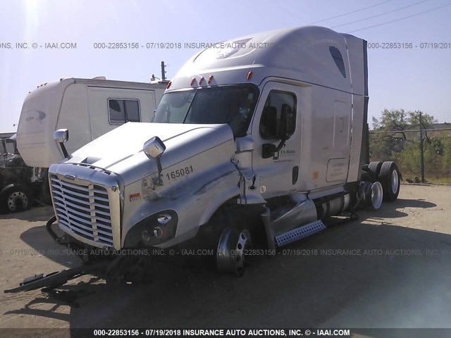 3AKJGLDRXGSGZ5154 - 2016 FREIGHTLINER CASCADIA 125  GRAY photo 2