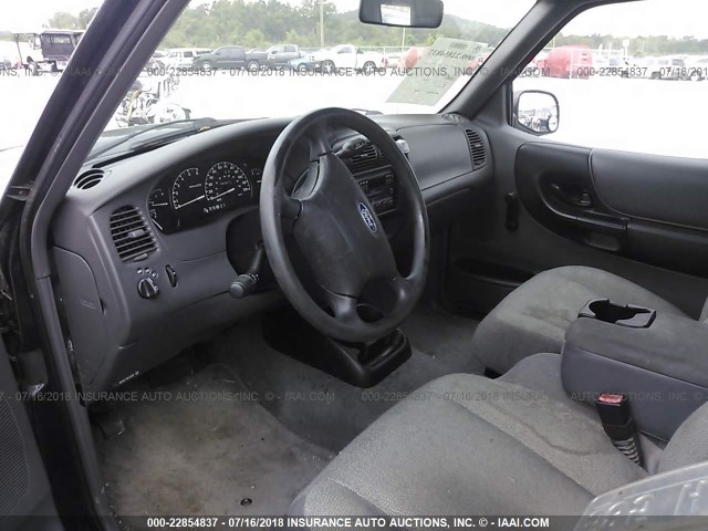 1FTYR14U82PA61117 - 2002 FORD RANGER SUPER CAB Dark Blue photo 5