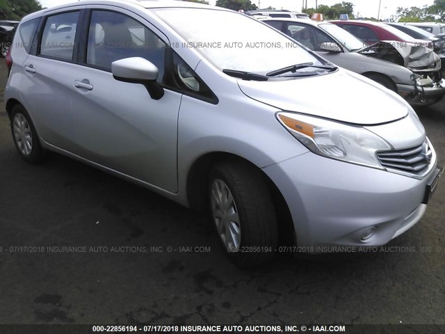 3N1CE2CP9GL360354 - 2016 NISSAN VERSA NOTE S/S PLUS/SV/SL/SR SILVER photo 1