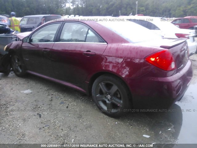 1G2ZM577194139978 - 2009 PONTIAC G6 GXP MAROON photo 3