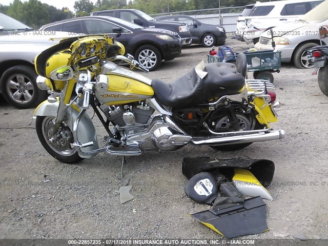 1HD1PKE125Y955838 - 2005 HARLEY-DAVIDSON FLHTCSE2 YELLOW photo 9