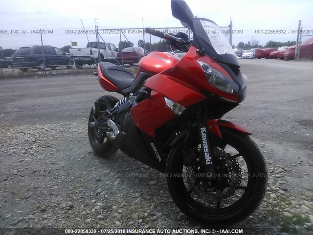 JKAEXEC19BDA67188 - 2011 KAWASAKI EX650 C 橙色 照片 1