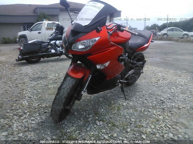 JKAEXEC19BDA67188 - 2011 KAWASAKI EX650 C 橙色 照片 2