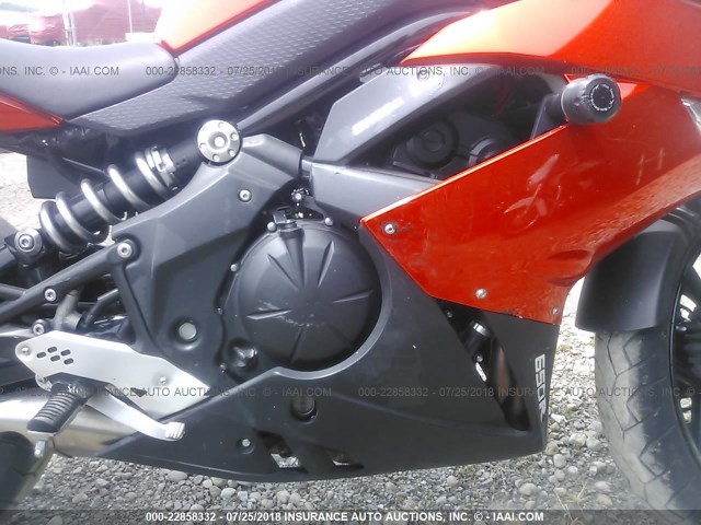 JKAEXEC19BDA67188 - 2011 KAWASAKI EX650 C 橙色 照片 8