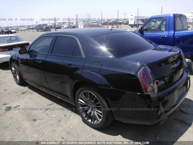 2C3CCADT9EH261620 - 2014 CHRYSLER 300C VARVATOS GRAY photo 3