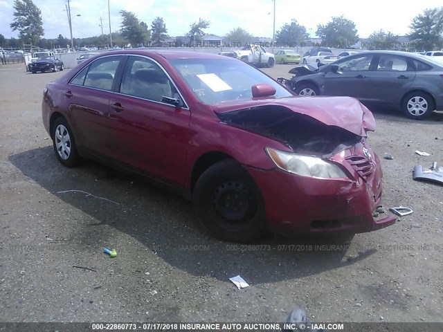 4T4BE46K99R123555 - 2009 TOYOTA CAMRY SE/LE/XLE RED photo 1