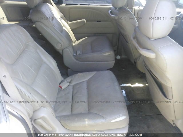 5FNRL38685B007361 - 2005 HONDA ODYSSEY EXL WHITE photo 8