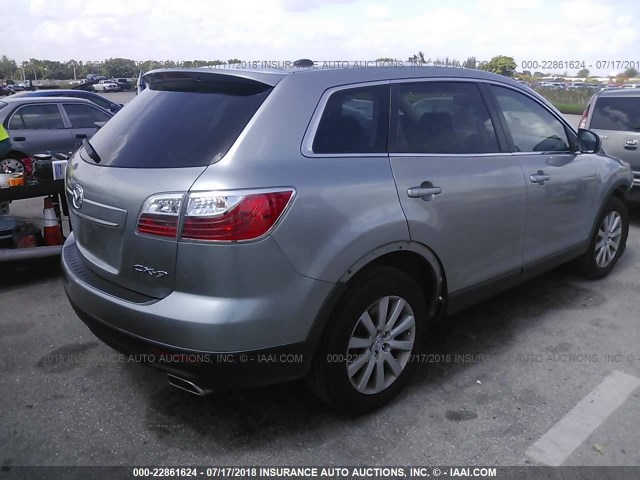 JM3TB2MA9A0225337 - 2010 MAZDA CX-9 GRAY photo 4