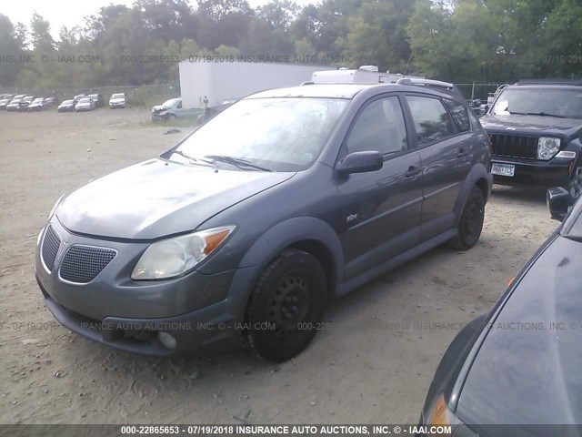 5Y2SL65887Z412903 - 2007 PONTIAC VIBE GRAY photo 2