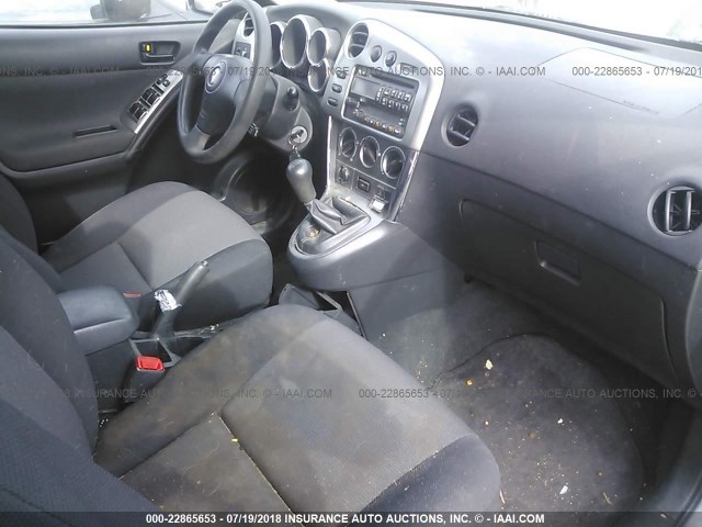 5Y2SL65887Z412903 - 2007 PONTIAC VIBE GRAY photo 5