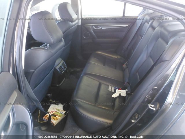 19UUA86539A018372 - 2009 ACURA TL GRAY photo 8