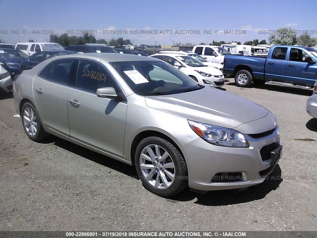 1G11F5SL8FF313853 - 2015 CHEVROLET MALIBU LTZ SILVER photo 1