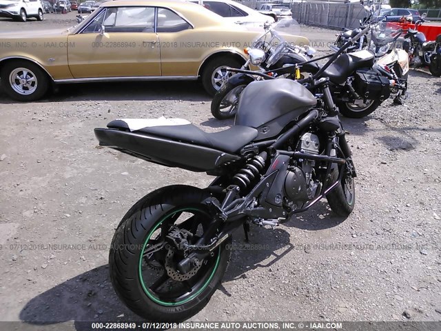 JKAEXEA158A037700 - 2008 KAWASAKI EX650 A Boz foto 4