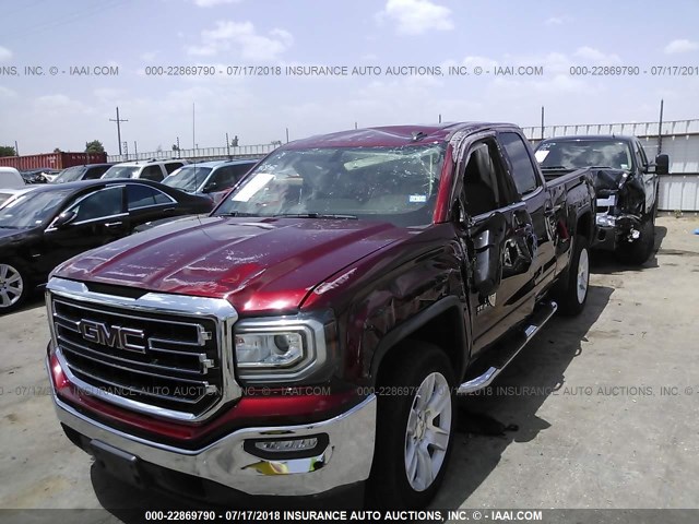 1GTR1MECXGZ354371 - 2016 GMC SIERRA C1500 SLE MAROON photo 6