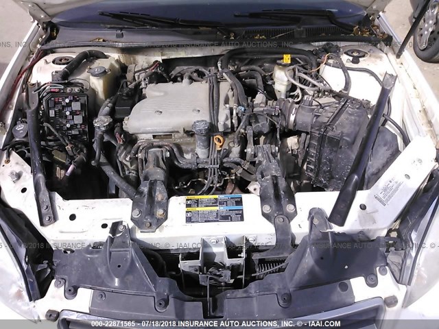 2G1WS553981243156 - 2008 CHEVROLET IMPALA POLICE WHITE photo 10