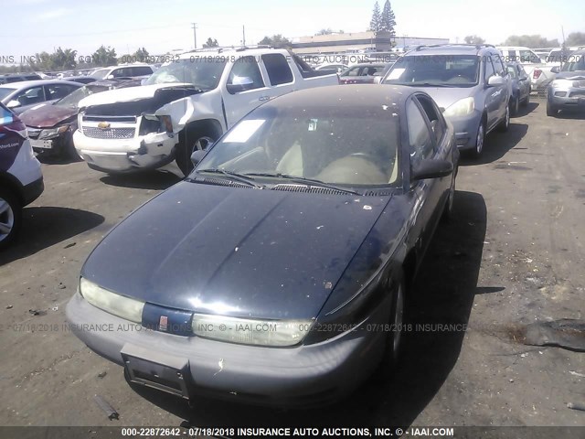 1G8ZH5286WZ135742 - 1998 SATURN SL1 BLACK photo 6