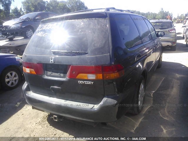 5FNRL18984B037960 - 2004 HONDA ODYSSEY EXL BLACK photo 4