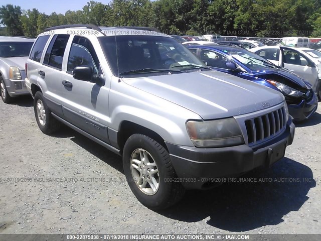 1J4GW48S74C195975 - 2004 JEEP GRAND CHEROKEE LAREDO/COLUMBIA/FREEDOM 银色 照片 1