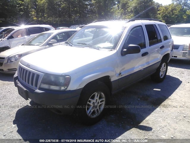 1J4GW48S74C195975 - 2004 JEEP GRAND CHEROKEE LAREDO/COLUMBIA/FREEDOM 银色 照片 2