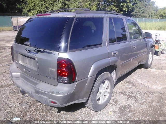 1GNDT13S432167375 - 2003 CHEVROLET TRAILBLAZER  TAN photo 4