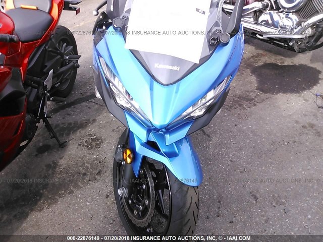 JKAEXKH17JDA13474 - 2018 KAWASAKI EX400 BLUE photo 5