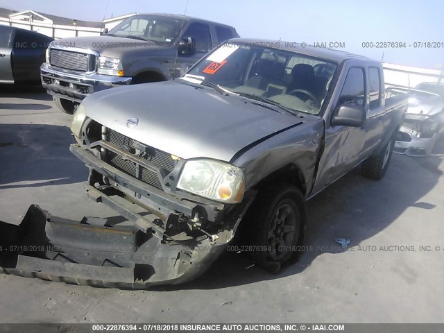 1N6ED29XX3C464239 - 2003 NISSAN FRONTIER CREW CAB XE/CREW CAB SE TAN photo 2