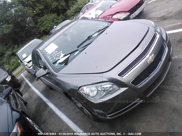 1G1ZC5E03CF183716 - 2012 CHEVROLET MALIBU 1LT მუქი ყავისფერი ფოტო 1