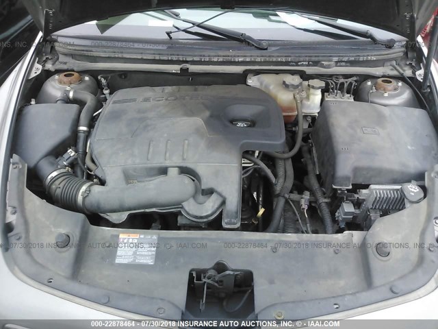 1G1ZC5E03CF183716 - 2012 CHEVROLET MALIBU 1LT მუქი ყავისფერი ფოტო 10