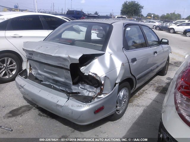 JS2GB41S3Y5184077 - 2000 SUZUKI ESTEEM GL/GLX/GLX SPORT SILVER photo 4