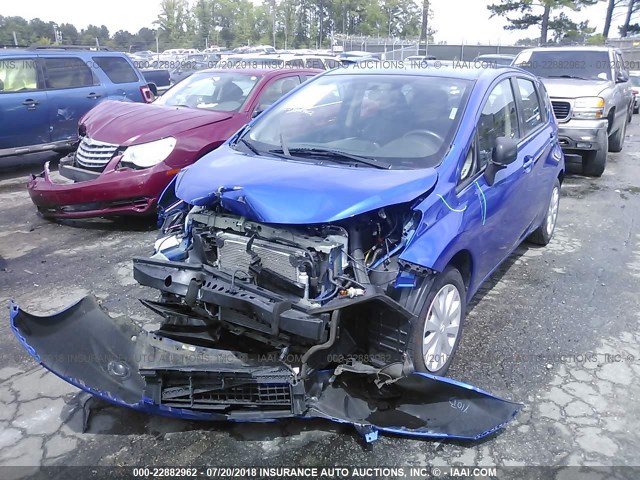 3N1CE2CP6FL417740 - 2015 NISSAN VERSA NOTE S/S PLUS/SV/SL/SR BLUE photo 6