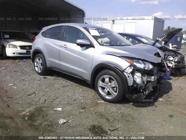 3CZRU5H52GM736237 - 2016 HONDA HR-V EX SILVER photo 1