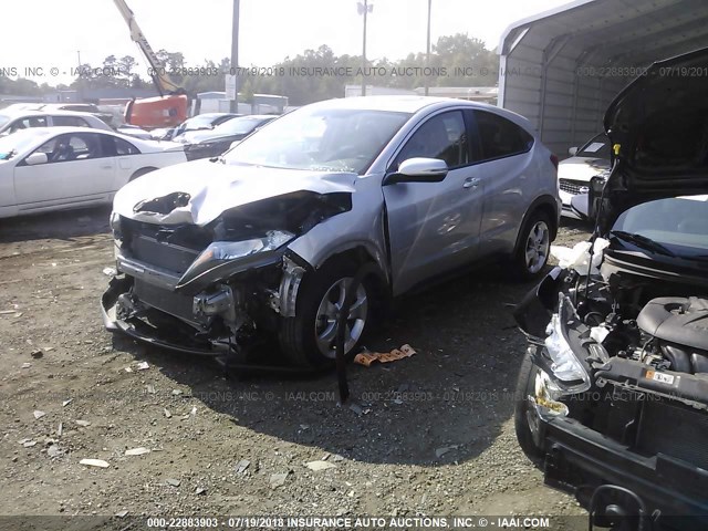 3CZRU5H52GM736237 - 2016 HONDA HR-V EX SILVER photo 2