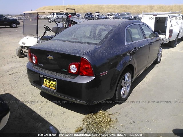 1G1ZA5E00AF281931 - 2010 CHEVROLET MALIBU LS Boz foto 4