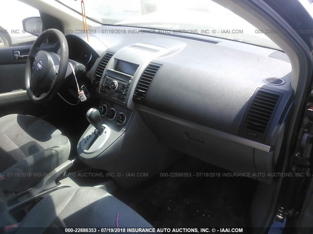 3N1AB61E37L685168 - 2007 NISSAN SENTRA 2.0/2.0S/2.0SL BLACK photo 5