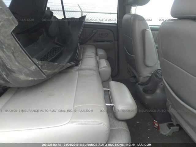 5TDBT48A14S218603 - 2004 TOYOTA SEQUOIA LIMITED GRAY photo 8