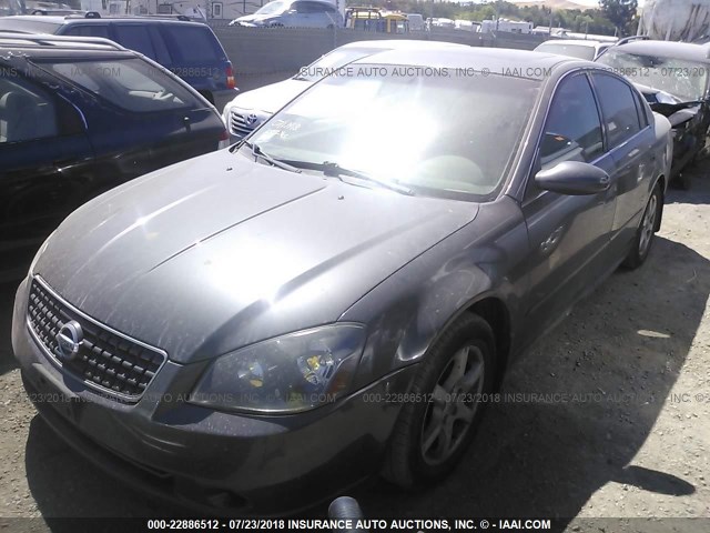 1N4BL11E16C142533 - 2006 NISSAN ALTIMA SE/SL/SE-R GRAY photo 2