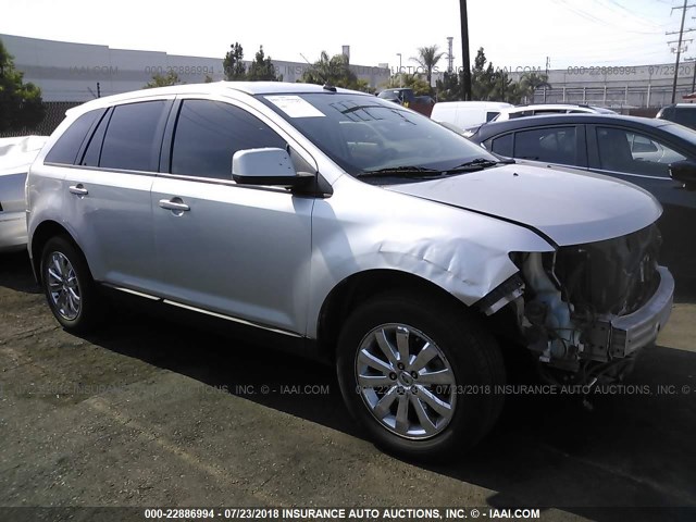 2FMDK38C29BB00555 - 2009 FORD EDGE SEL SILVER photo 1