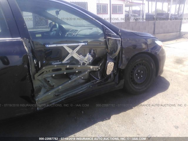 4T1BF1FK1GU568147 - 2016 TOYOTA CAMRY LE/XLE/SE/XSE BLACK photo 6